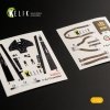 KELIK K32010 F-8J CRUSADER- INTERIOR 3D DECAL FOR TRUMPETER KIT 1/32